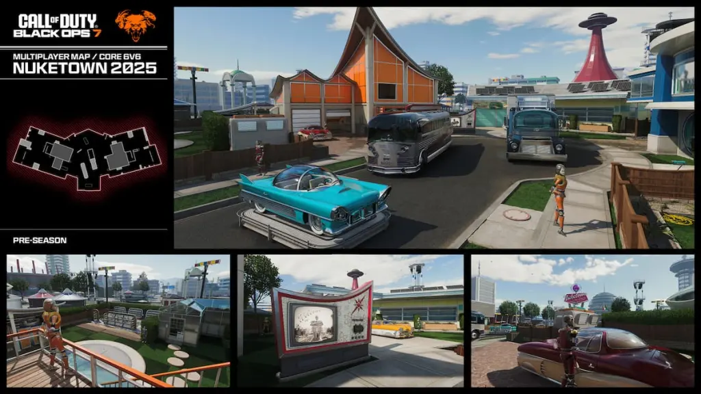 Nuketown em Black Ops 7.