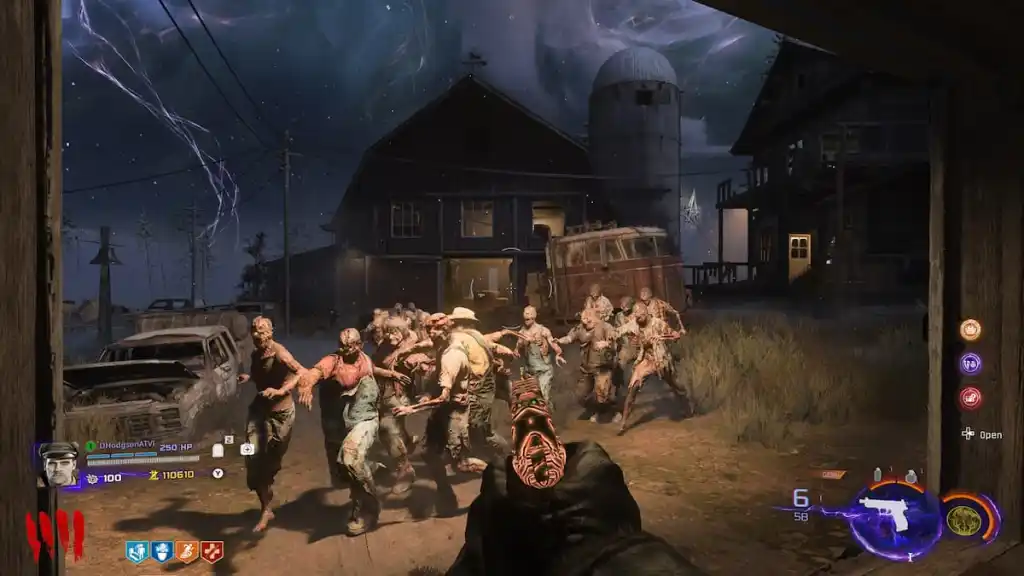 Captura de tela do jogo BO7 Zombies