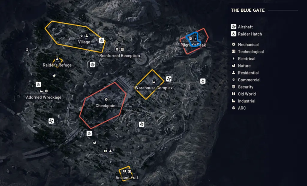 Torre de comunicações Blue Gate em ARC Raiders