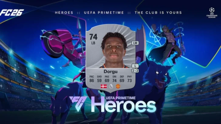 Cartão base de Dorgu no FC 26