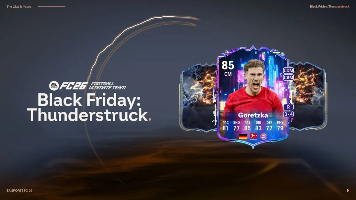 Item de flashback de Goretzka no FC 26
