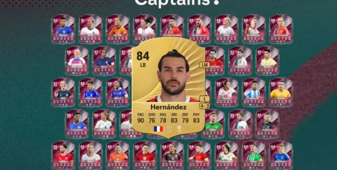 Cartão base de Theo Hernandez no FC 26 Ultimate Team