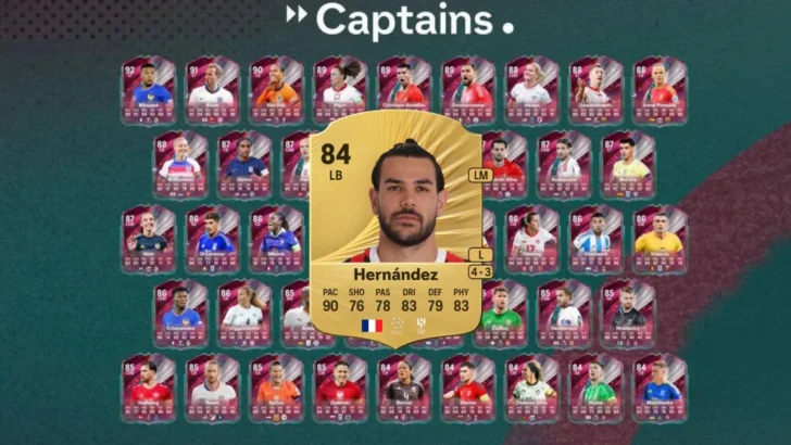 Cartão base de Theo Hernandez no FC 26 Ultimate Team
