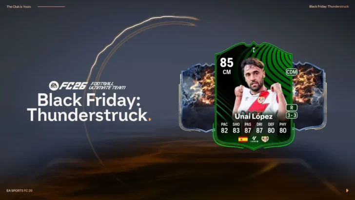 Cartão de Unai Lopez Primetime no FC 26 Ultimate Team
