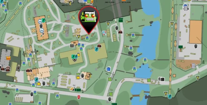 Localização do Bunkhouse de Reshala em Escape from Tarkov