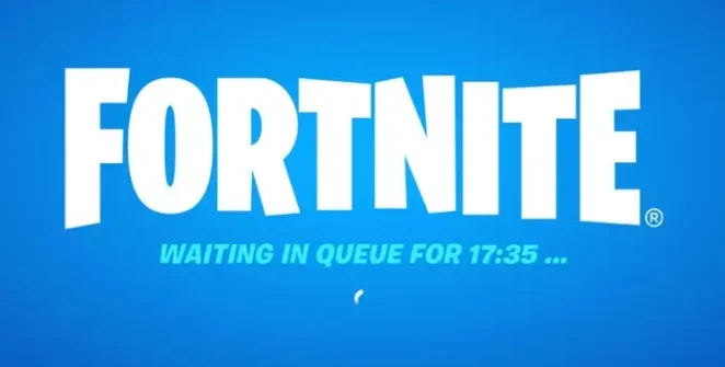 Fila de login em Fortnite