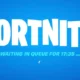 Fila de login em Fortnite