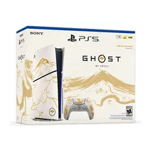 Console PlayStation 5 - Pacote de edição limitada Ghost of Yotei Gold