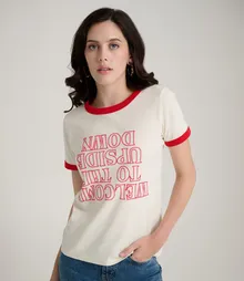 Wrangler x Stranger Things Camiseta de cabeça para baixo
