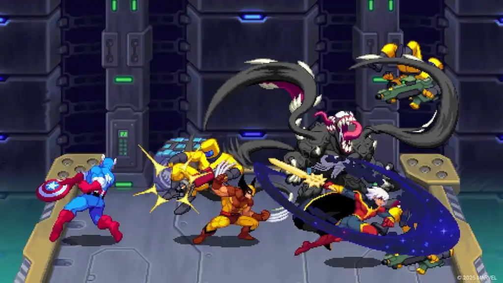 Marvel Cosmic Invasion Capitão América, Wolverine, Venom, Phyla-Vell