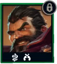 Ícone de Graves do Teamfight Tactics.