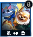 Ícone de Kobuko e Yuumi do Teamfight Tactics.