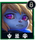Ícone de papoula do Teamfight Tactics.