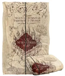 Cobertor do Mapa do Maroto de Harry Potter