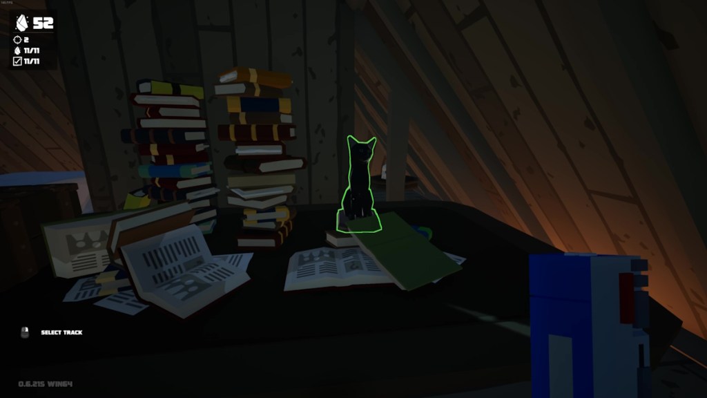 Locais de receita de poção Kill it With Fire 2 estátua de gato preto no sótão