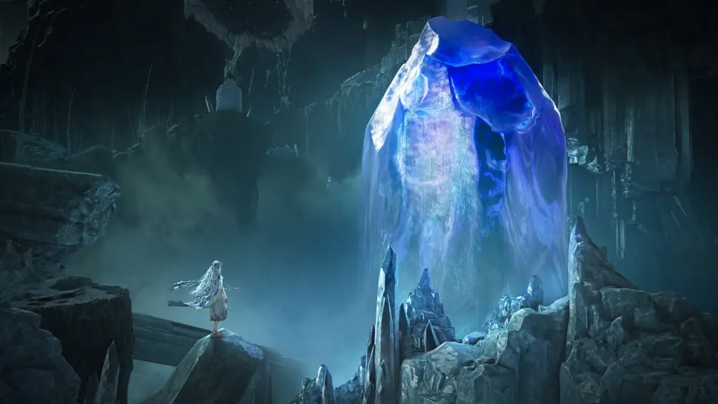 Cristal azul em Elden Ring Nightreign