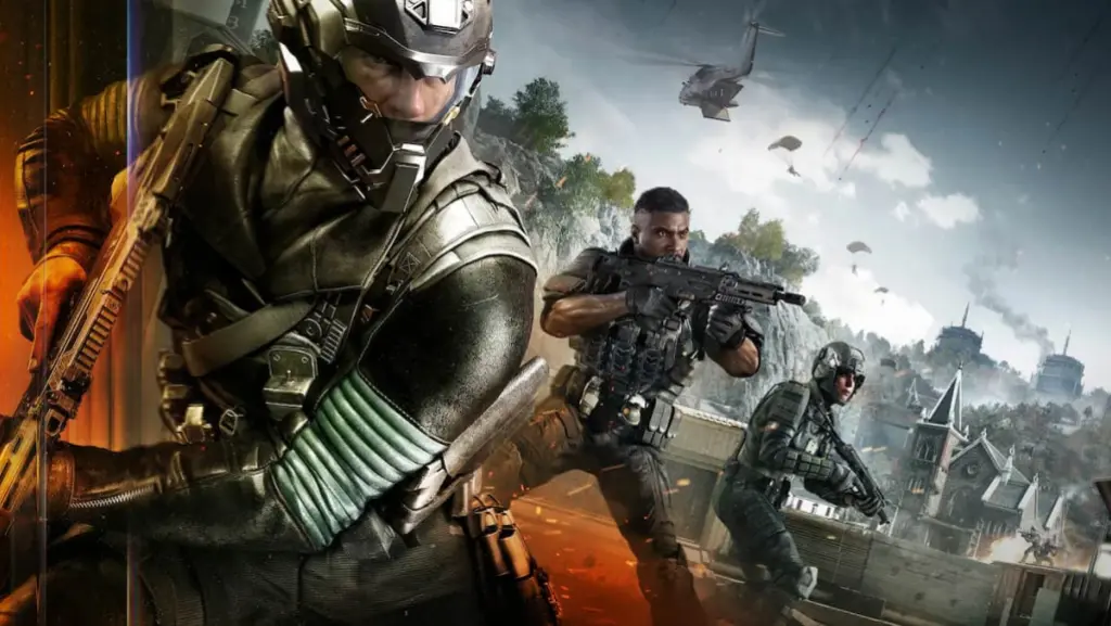 Arte da 1ª temporada do Warzone BO7