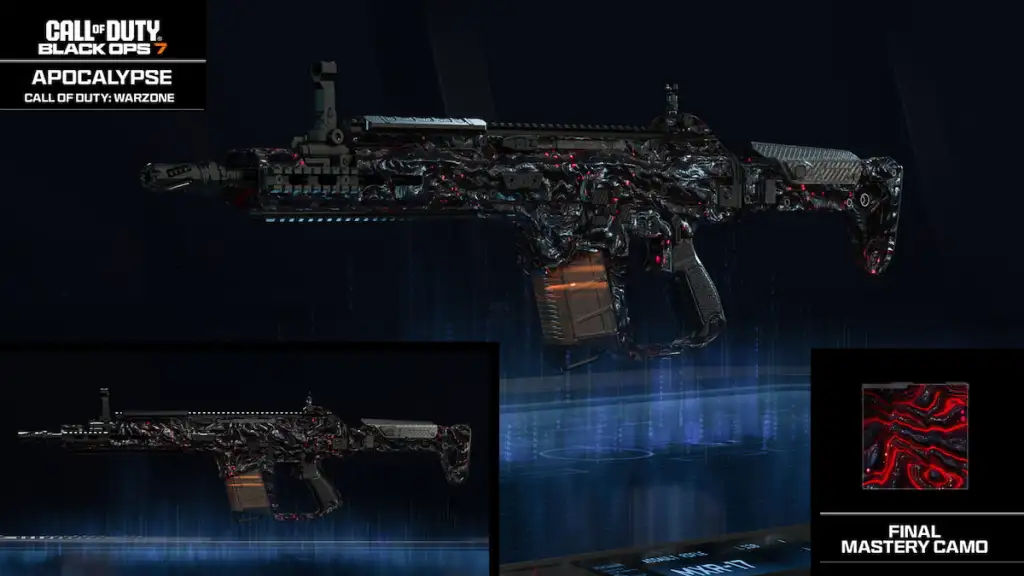 Camuflagem BO7 Warzone Apocalipse