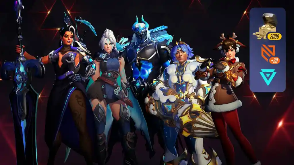 Skins de passe de batalha da 20ª temporada OW2
