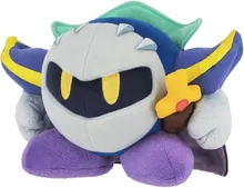 Sanei Kirby Adventure Series Coleção All Star Meta Knight 5.5" Pelúcia