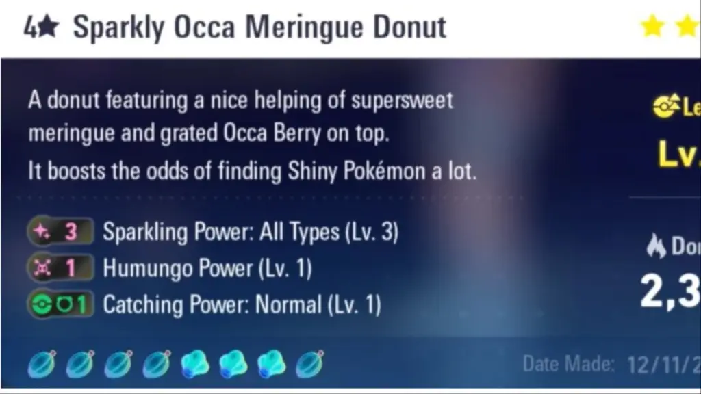 Receita de donut com merengue Occa brilhante