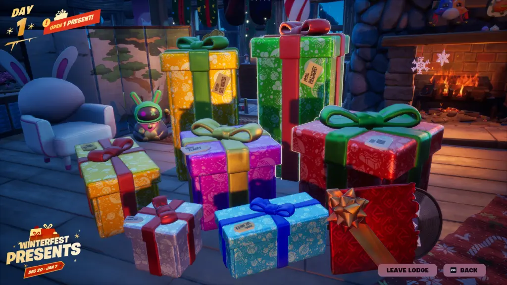 Skins Fortnite Winterfest 2024