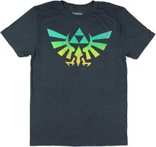 Logotipo Nintendo The Legend Of Zelda Ombre Fade Triforce