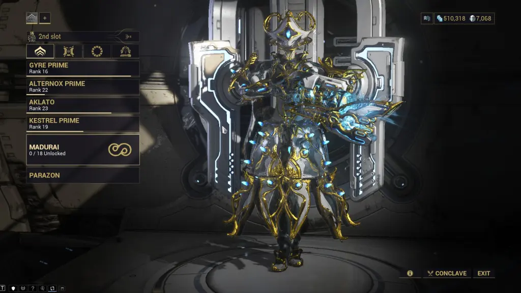Alternox Prime no Warframe