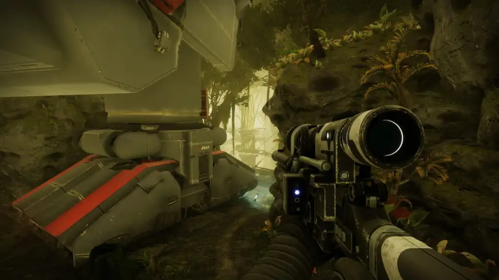 Um guardião do atirador Conspiracy Honed em Vênus.