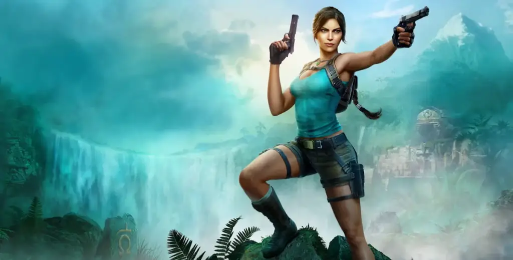 Lara Croft: arte do personagem Legacy of Atlantis