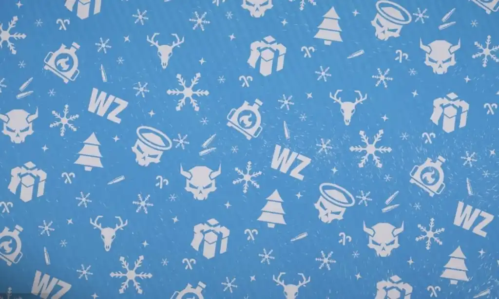 Papel de embrulho Warzone Holiday Rush