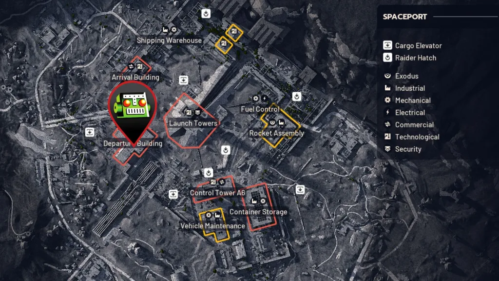 Edifício de partida em ARC Raiders