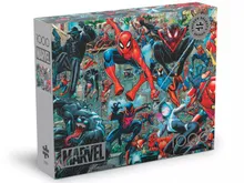 Silver Select Marvel Spider-Verse 1.000 peças quebra-cabeça