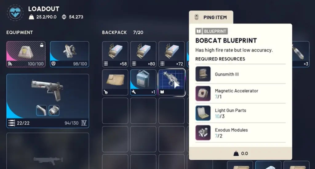 Projeto do Bobcat em ARC Raiders