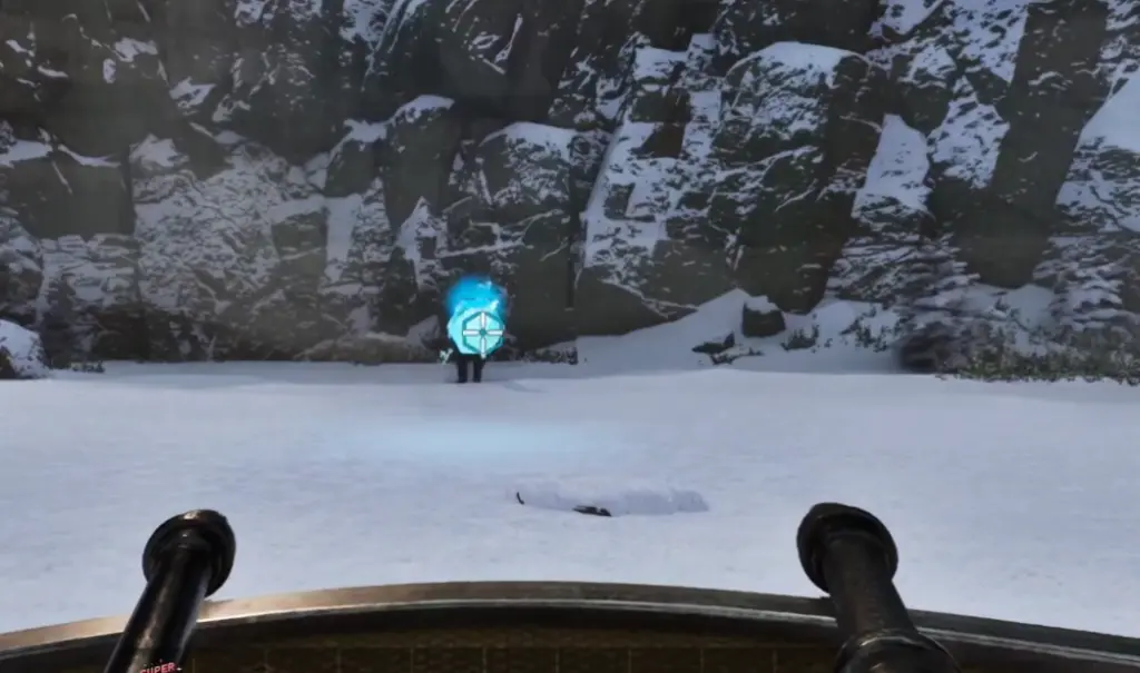 Defendendo o ataque do Cryolophosaurus em ARK Survival Ascended