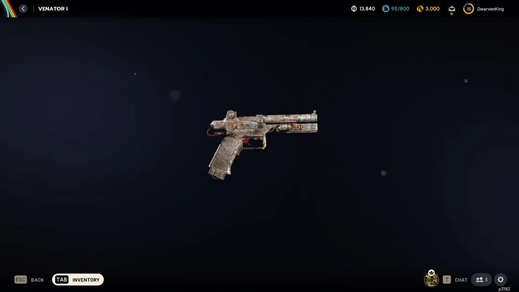 A arma Venator em ARC Raiders.