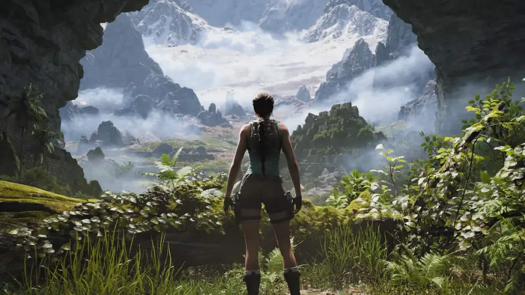 Lara Croft Legado de Atlântida por trás