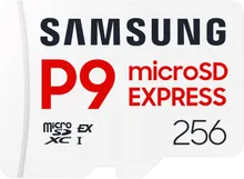 Cartão expresso microSD Samsung P9 Express, 256 GB