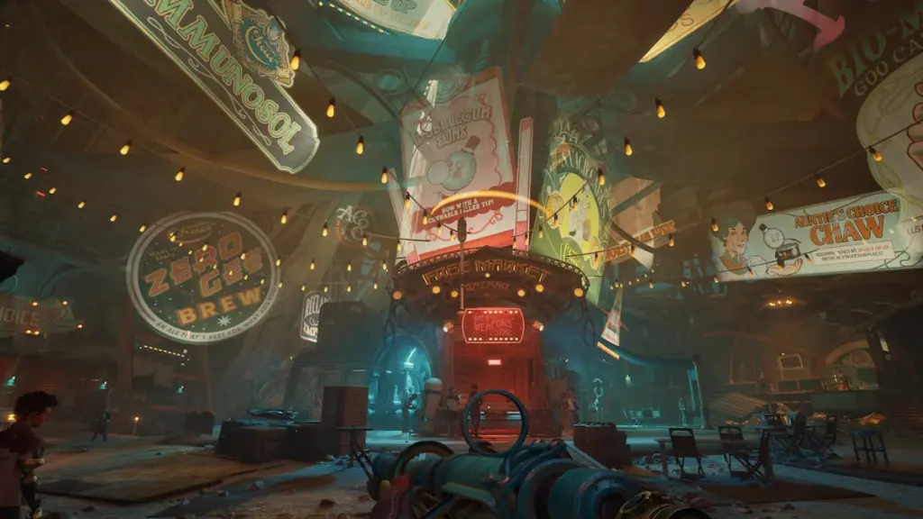Local corporativo de Outer Worlds 2.