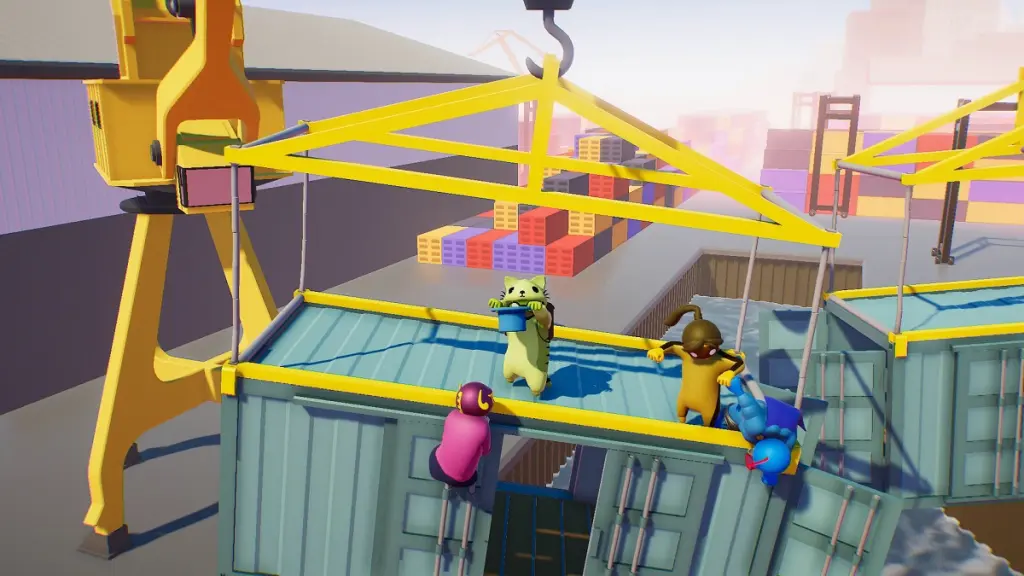 Gang Beasts é uma alternativa boba para Fall Guys