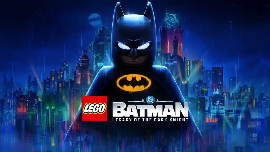 Arte chave do Lego Batman LOTDK