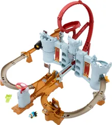 Hot Wheels Mario Kart Bowser Castelo Playset