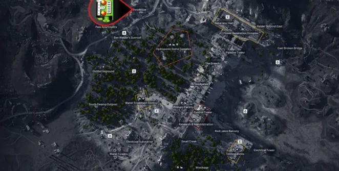 Localização da residência Ruby em ARC Raiders