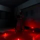 Queima de incenso por um fantasma na fasmofobia