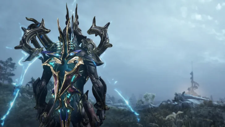 Caliban Prime e sua assinatura Syandana.
