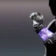 Um Warlock padrão usando Nothing Manacles na tela de coleção.
