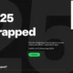 Tela inicial do Spotify Wrapped 2025