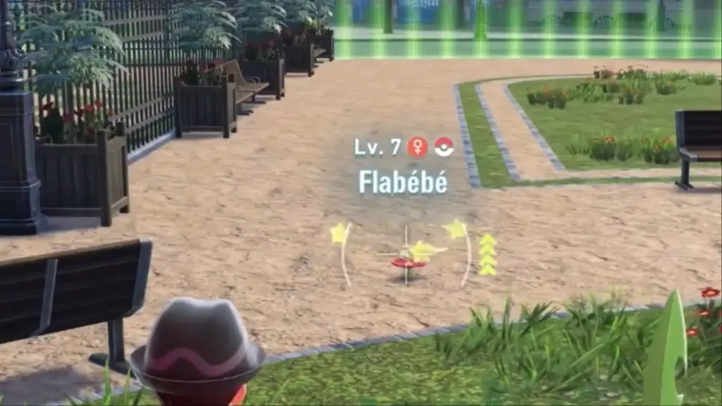 Pegando um Pokémon nocauteado em Legends ZA