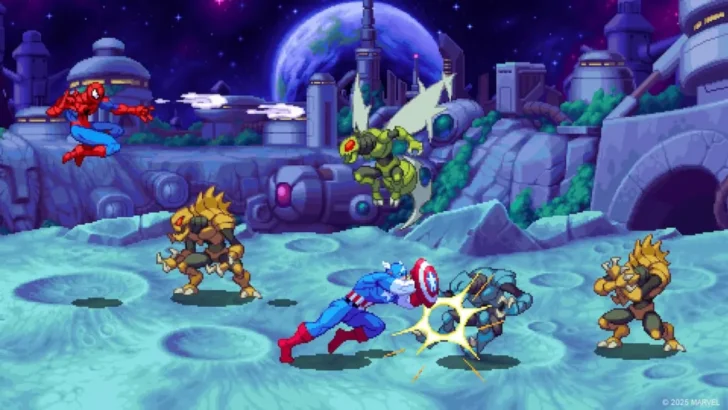 Marvel Cosmic Invasion Homem-Aranha e Capitão América se unem