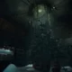 Árvore de Natal no lobby em phasmophobia
